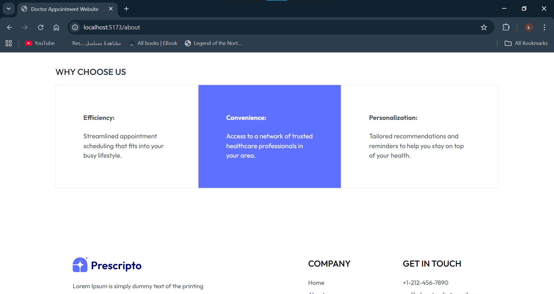 Doctor Appointment System Details 4