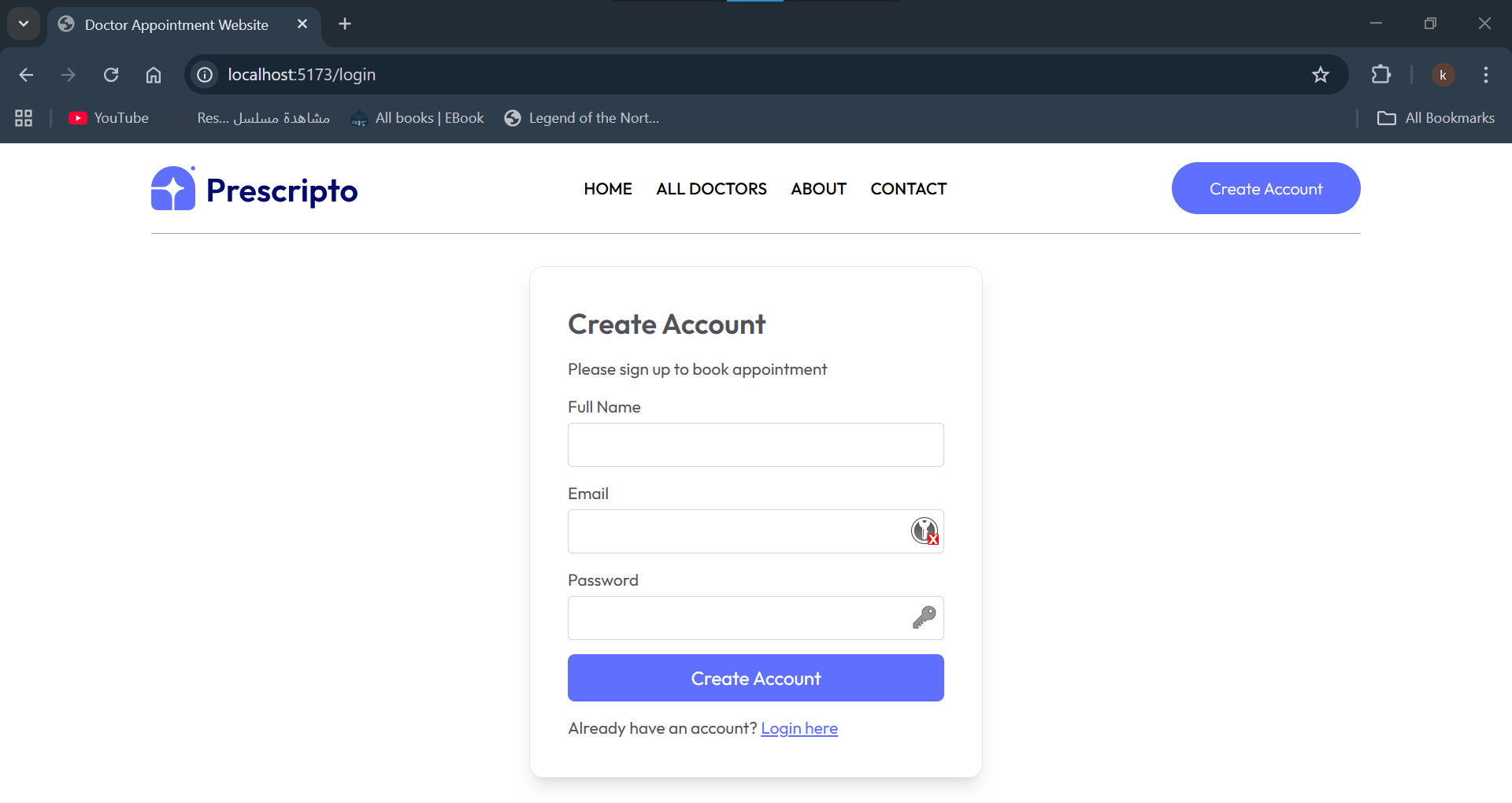 Doctor Appointment System Details 6